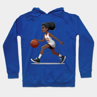 Female basketball player Hoodie